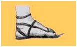 Обувь Древней Греции-история создания первой обуви
